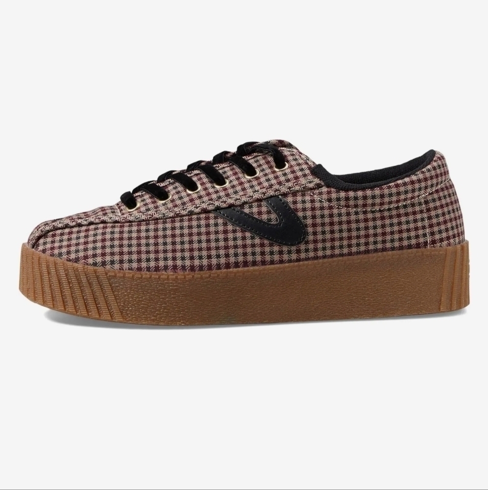 Tretorn Plaid Nylite Plus Bold Shoes Size 7.5 New - Picture 14 of 14